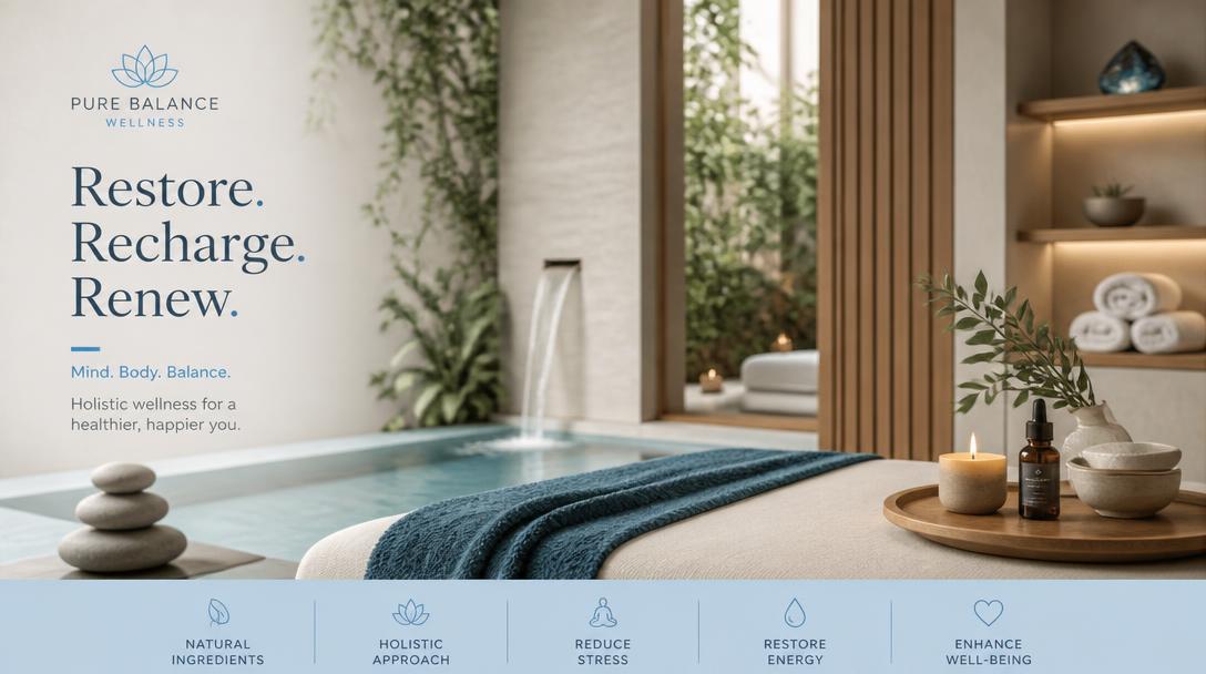 Wellness industry illustration